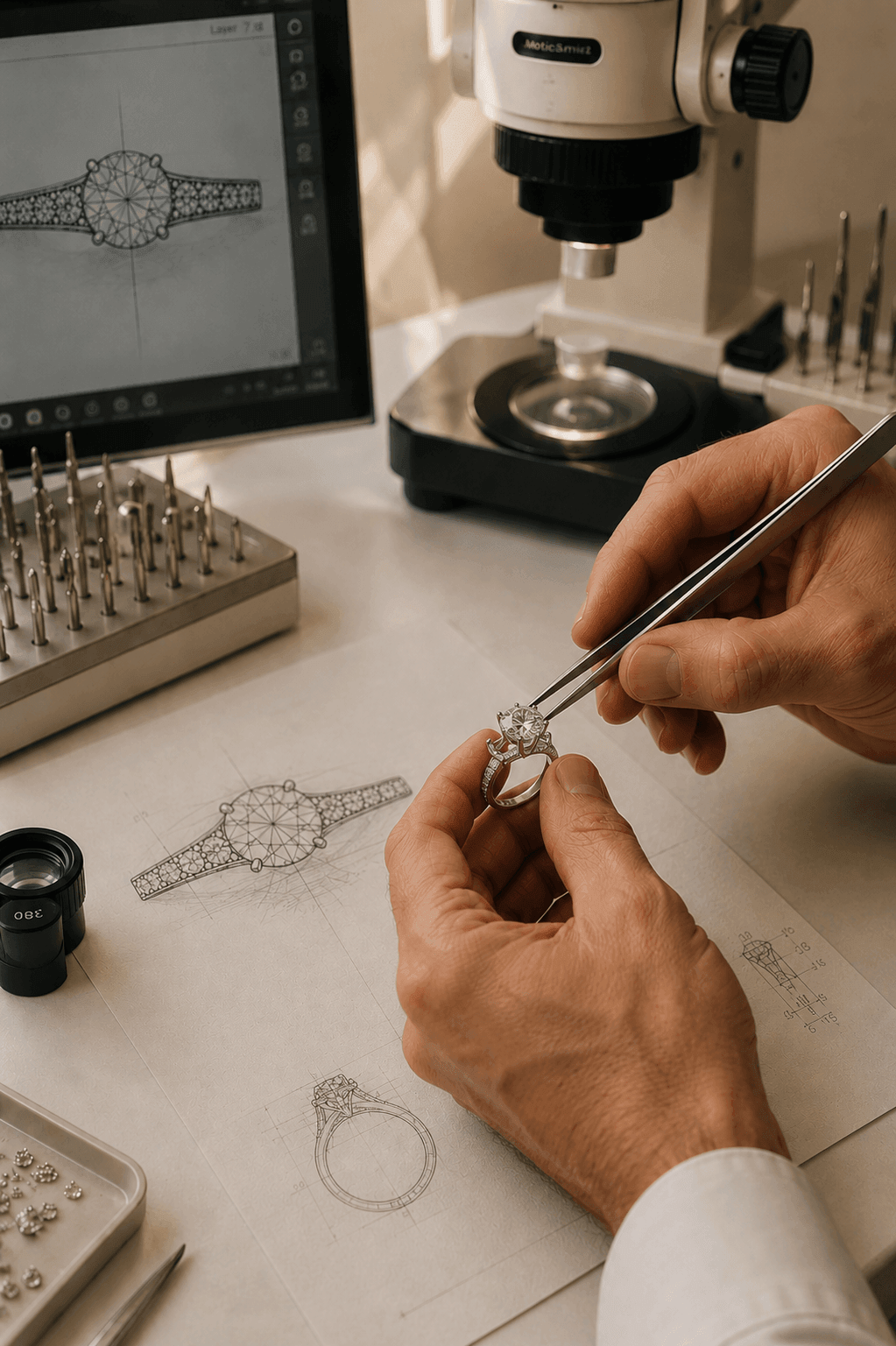 Jewelry crafting process